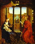 Rogier van der Weyden a Portrait of the Virgin Mary, known as St. Luke Madonna oil painting reproduction